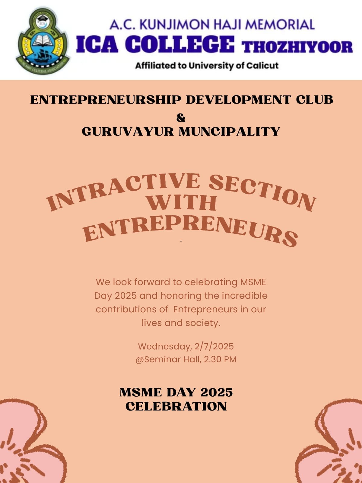 MSME Day celebration