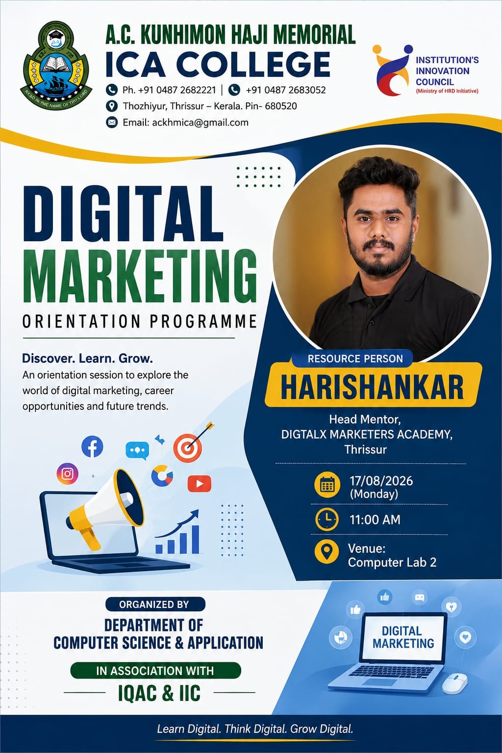 Digital marketing- Orientation programme